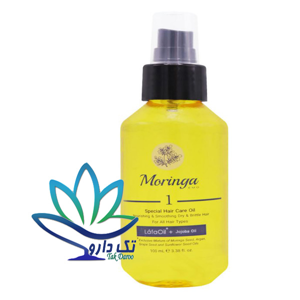 روغن مغذی و نرم کننده مراقبتی مو 1 انواع مو مورینگا امو 100 میل